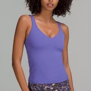Lululemon Align Waist-Length Tank Top Purple Size 8